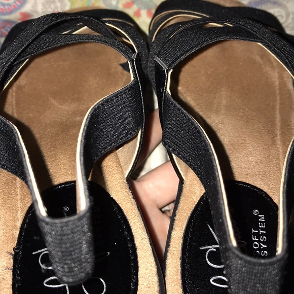 LIFE STRIDE Comfort Black Sandals. NEW 🖤 - Picture 3 of 7